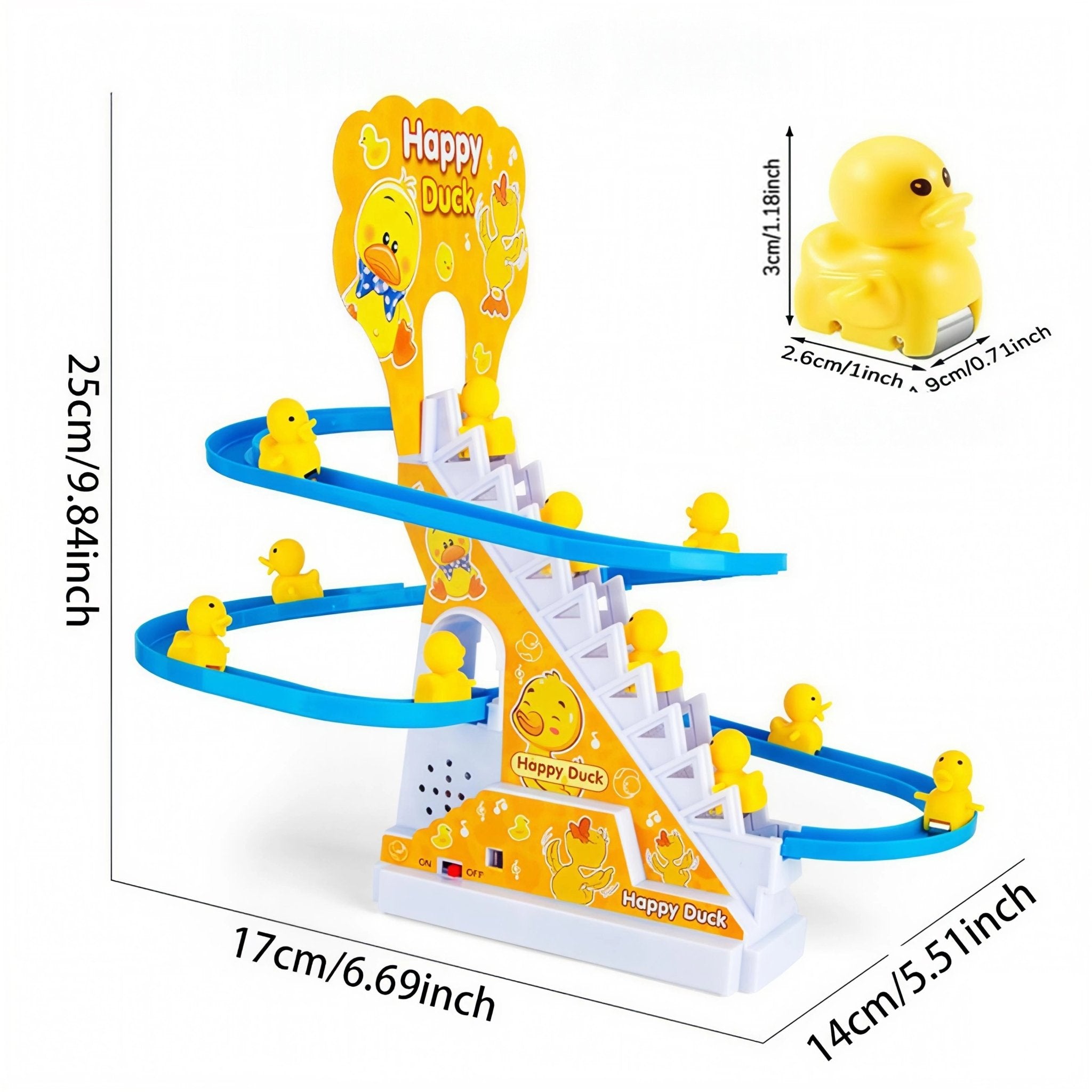 Jucarie Senzoriala Happy Duck