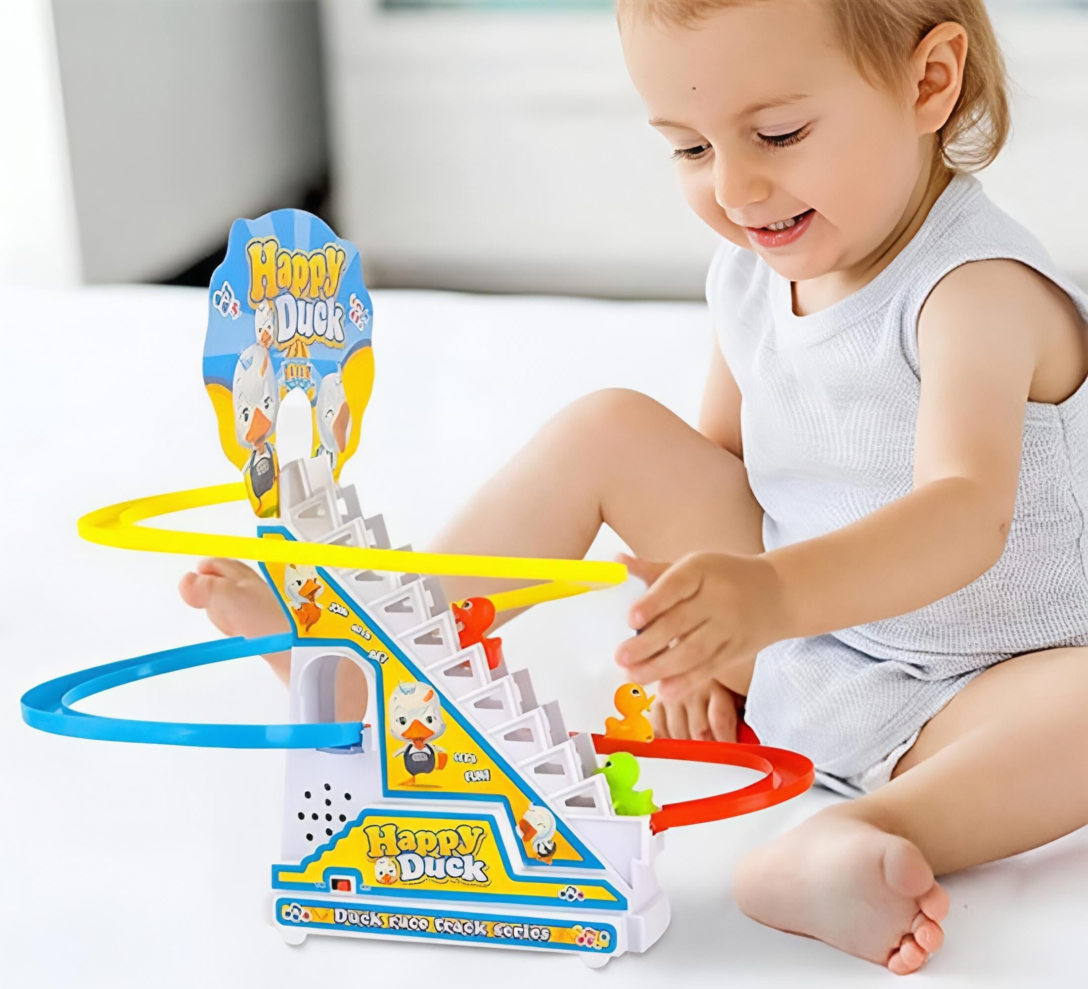 Jucarie Senzoriala Happy Duck