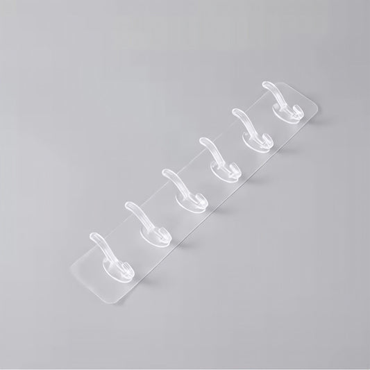 Cuier adeziv cu 6 agatatori